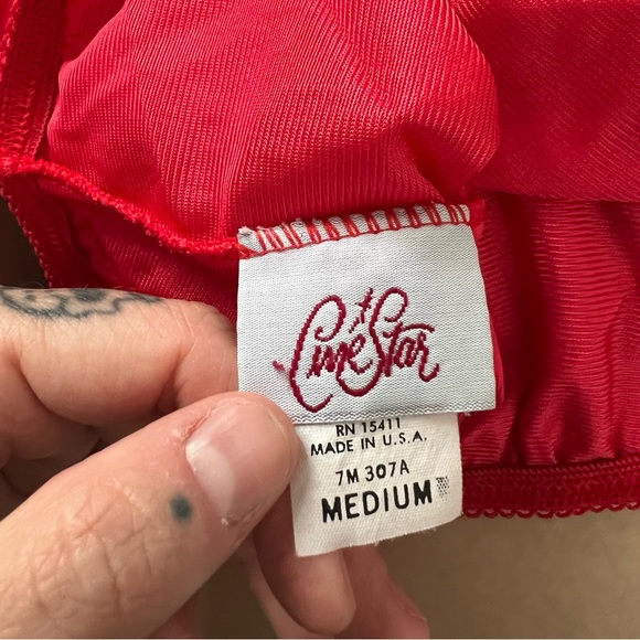 Vintage Lingerie Slip Set Top and Skirt - Picture 5 of 8